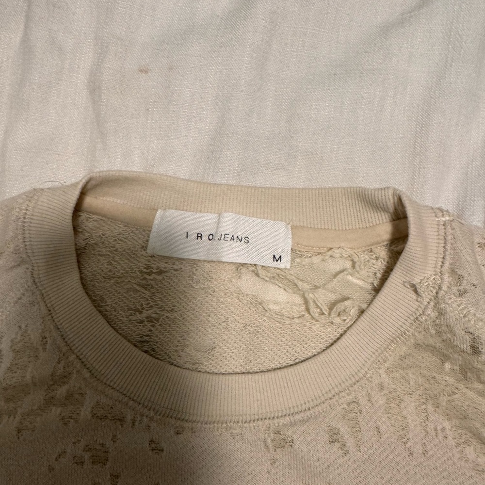 IRO Cream Knit Sweater